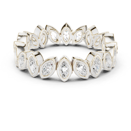 Mixed Shape Lab Grown Diamond Eternity Ring