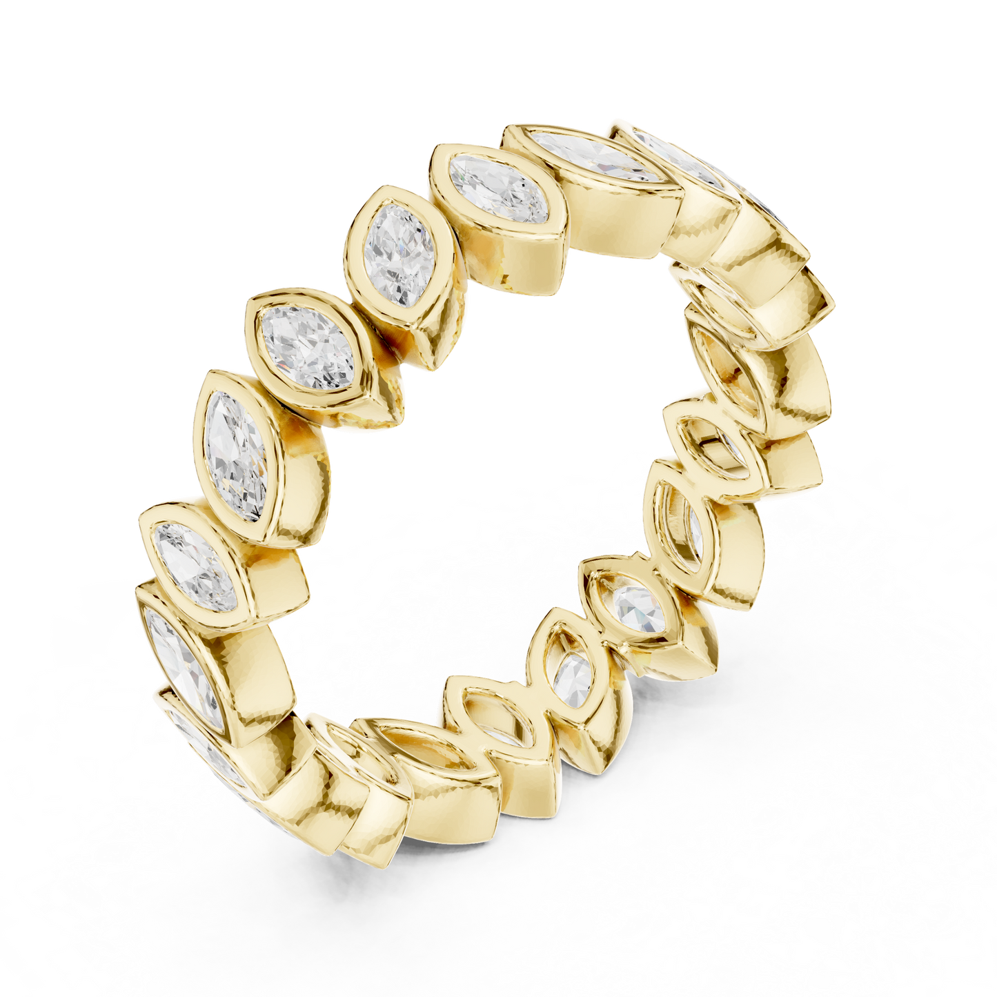 Mixed Shape Lab Grown Diamond Eternity Ring