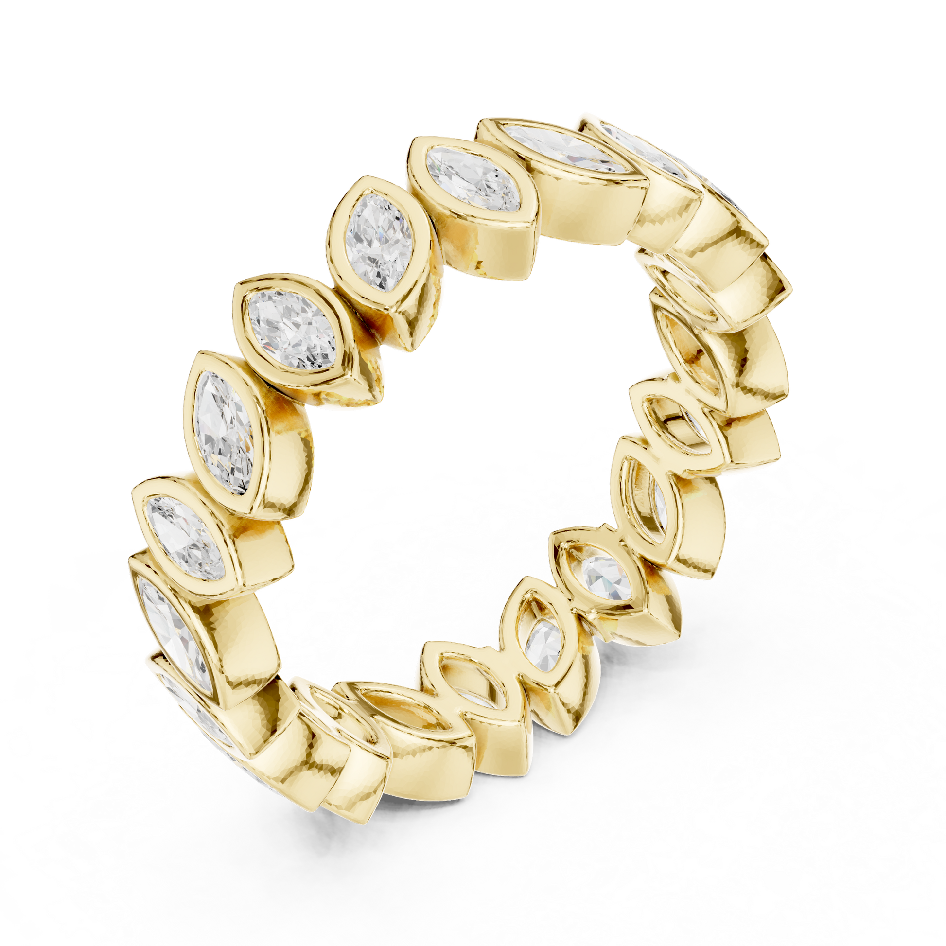 Mixed Shape Lab Grown Diamond Eternity Ring
