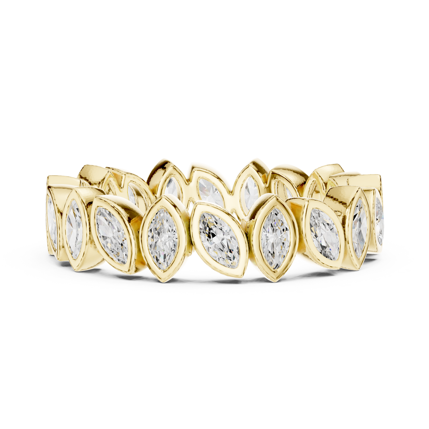 Mixed Shape Lab Grown Diamond Eternity Ring