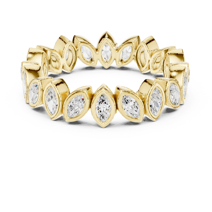 Mixed Shape Lab Grown Diamond Eternity Ring