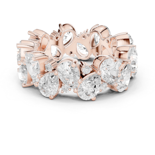 Mixed Shape Lab Grown Diamond Eternity Ring
