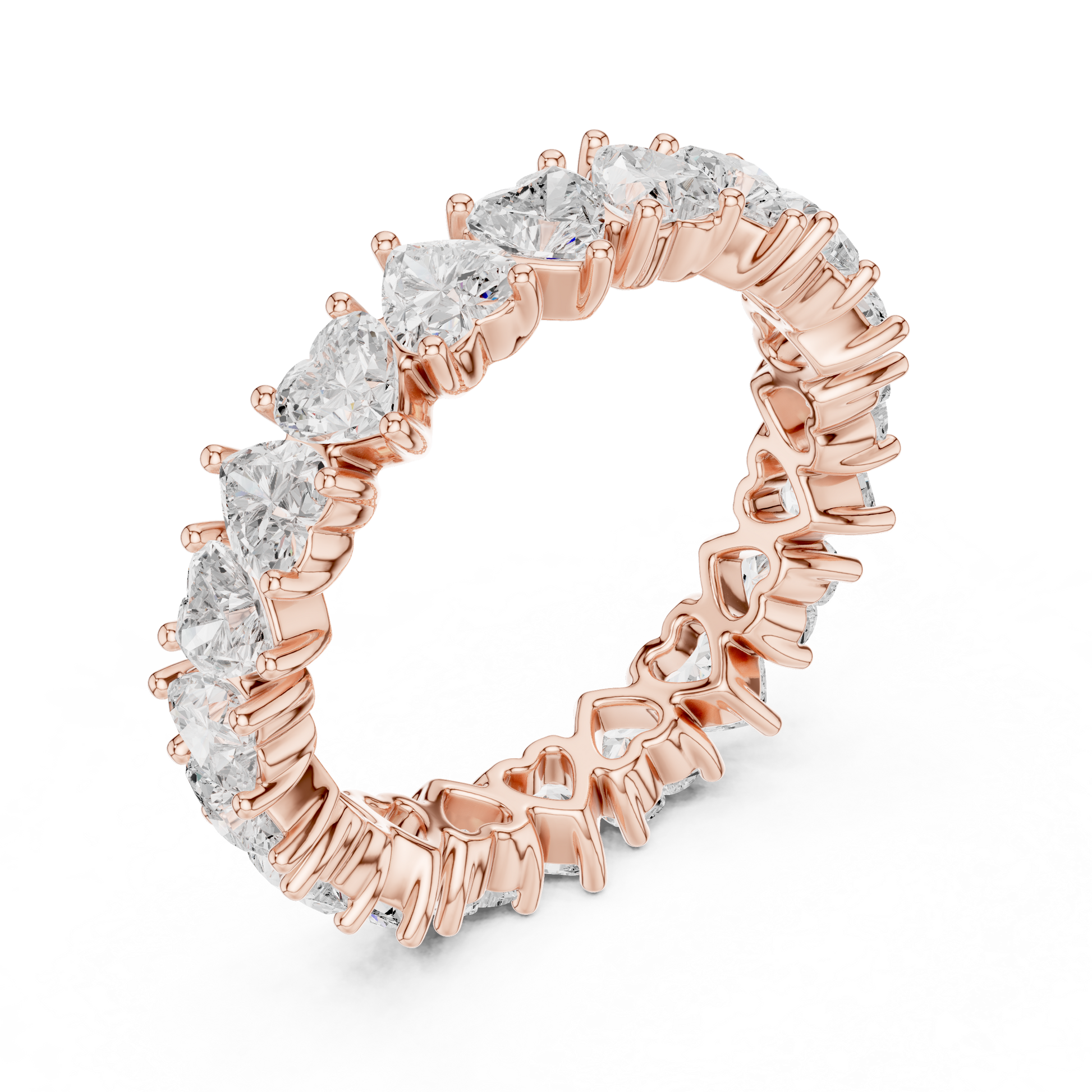 Mixed Shape Lab Grown Diamond Eternity Ring