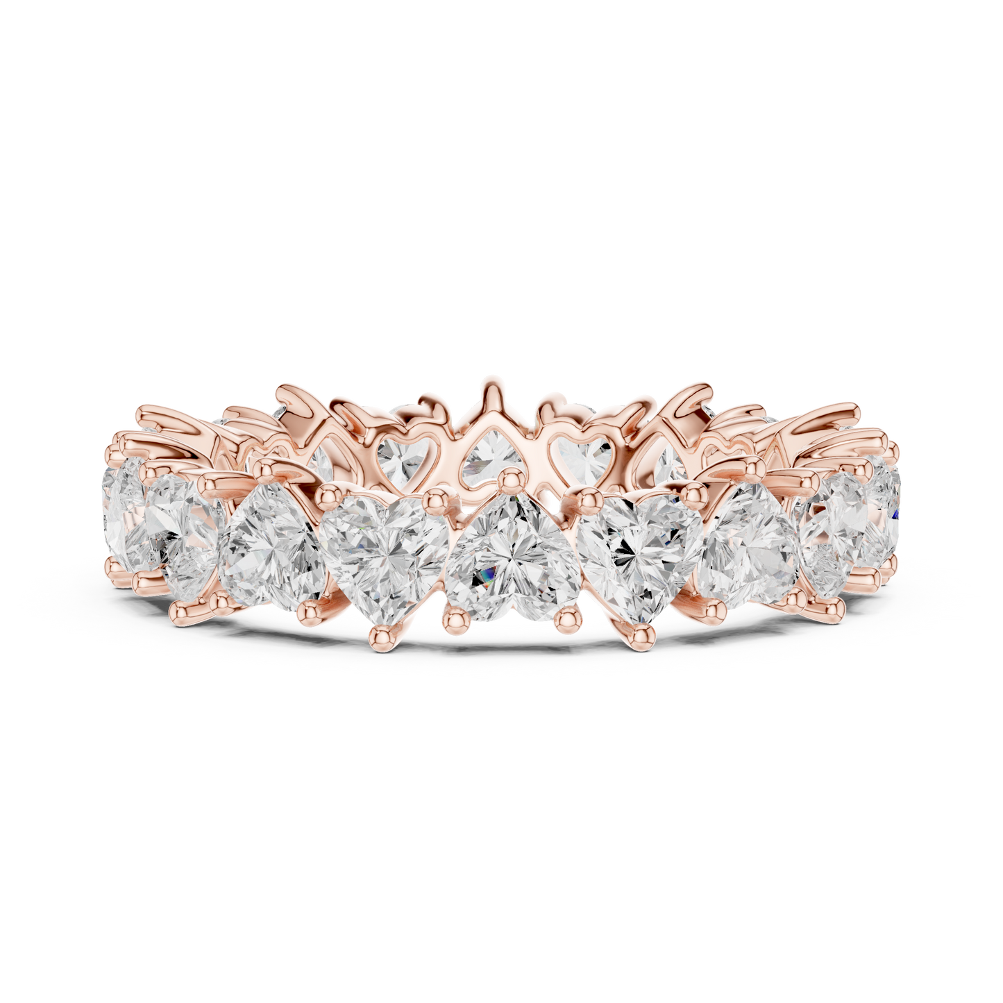 Mixed Shape Lab Grown Diamond Eternity Ring