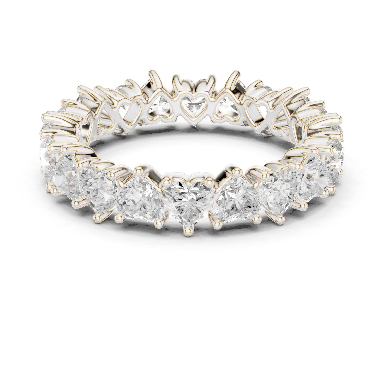 Mixed Shape Lab Grown Diamond Eternity Ring