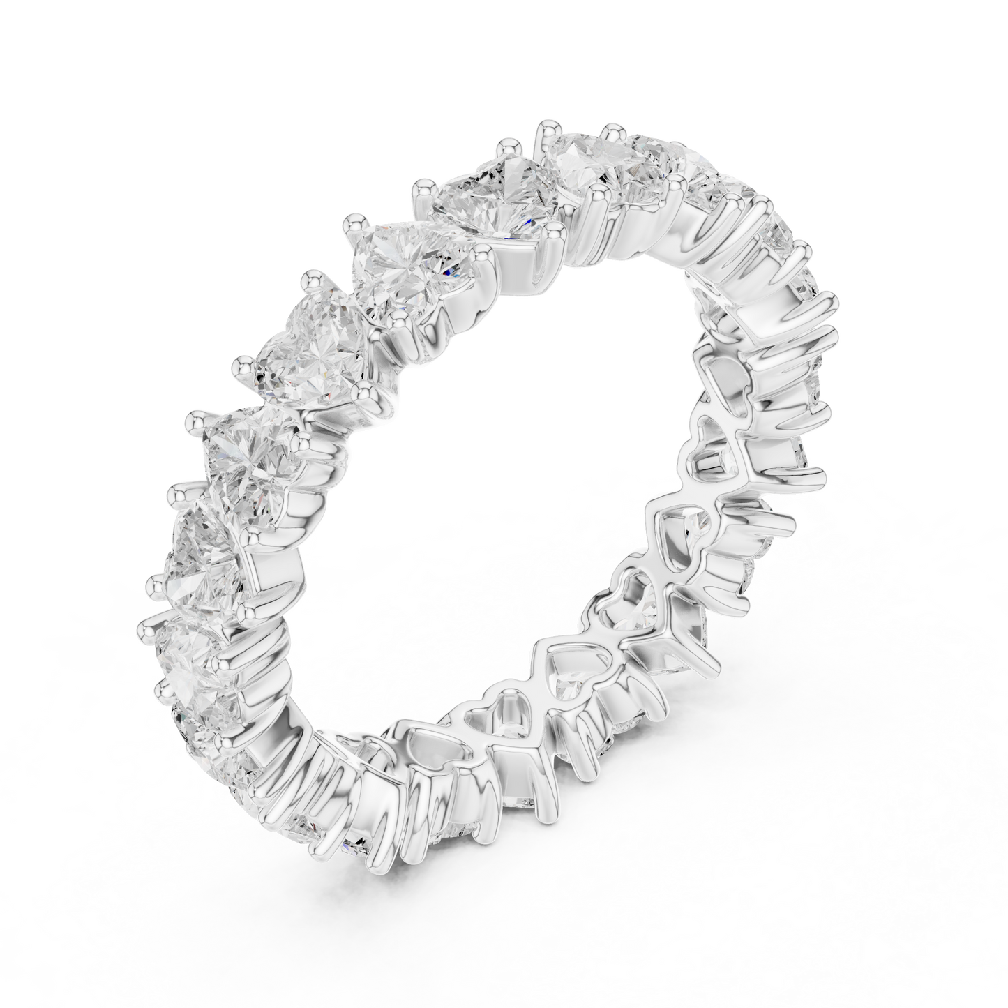 Mixed Shape Lab Grown Diamond Eternity Ring