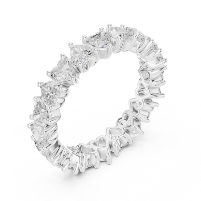 Mixed Shape Lab Grown Diamond Eternity Ring