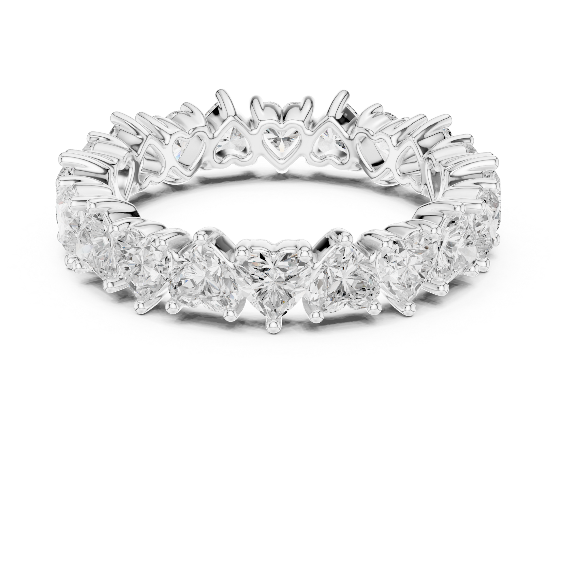 Mixed Shape Lab Grown Diamond Eternity Ring