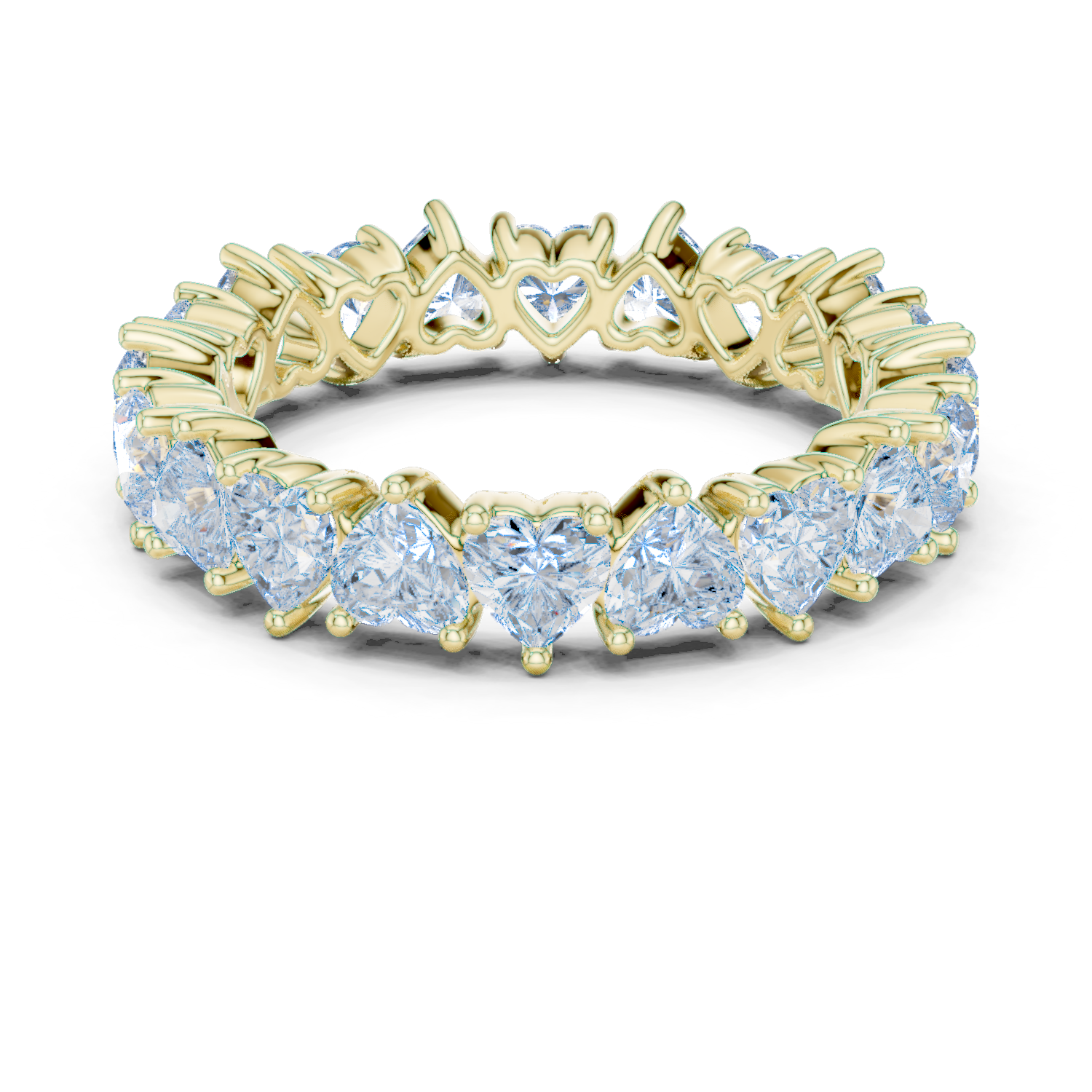 Mixed Shape Lab Grown Diamond Eternity Ring