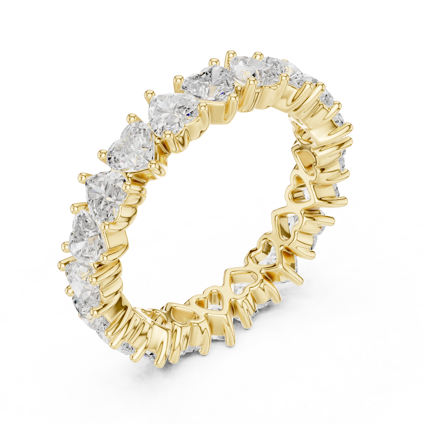 Mixed Shape Lab Grown Diamond Eternity Ring
