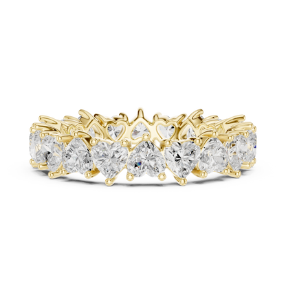 Mixed Shape Lab Grown Diamond Eternity Ring