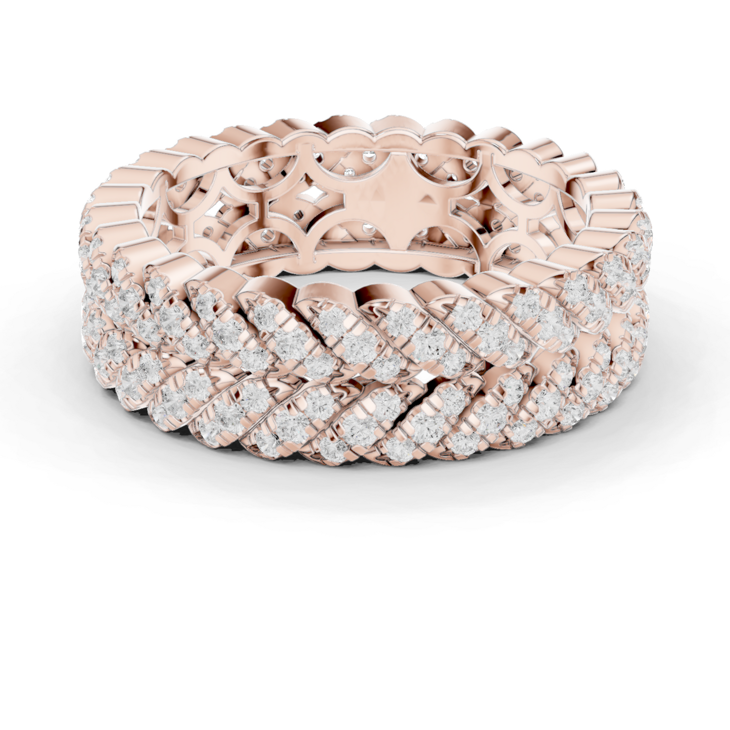 Round Eternity Lab Grown Diamond Ring