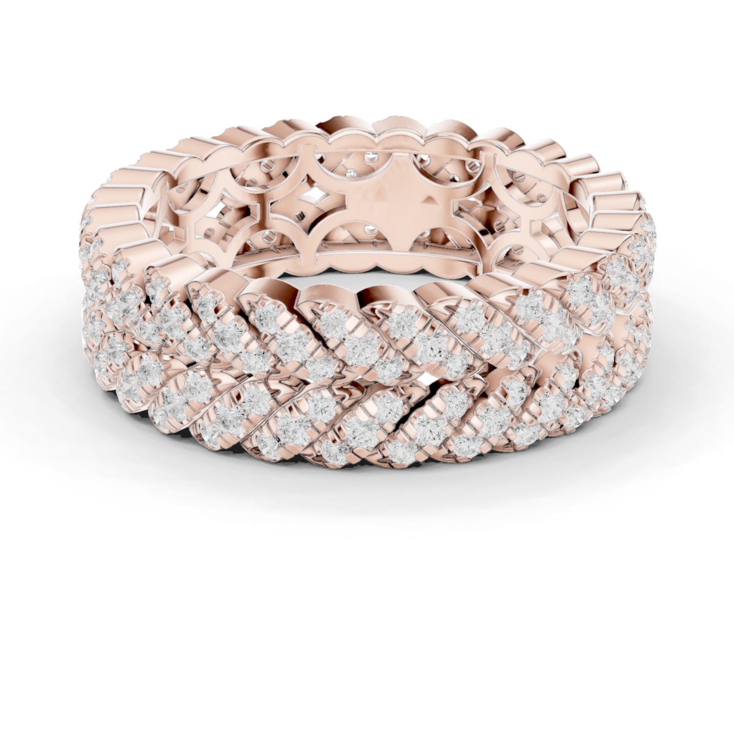 Round Eternity Lab Grown Diamond Ring