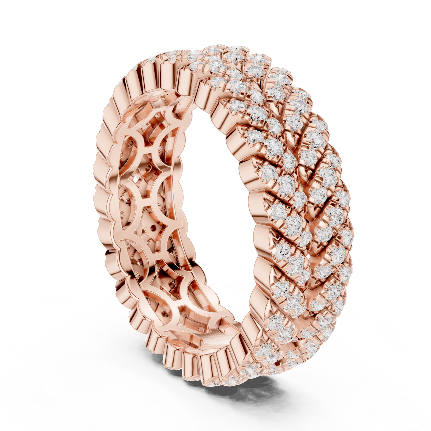 Round Eternity Lab Grown Diamond Ring