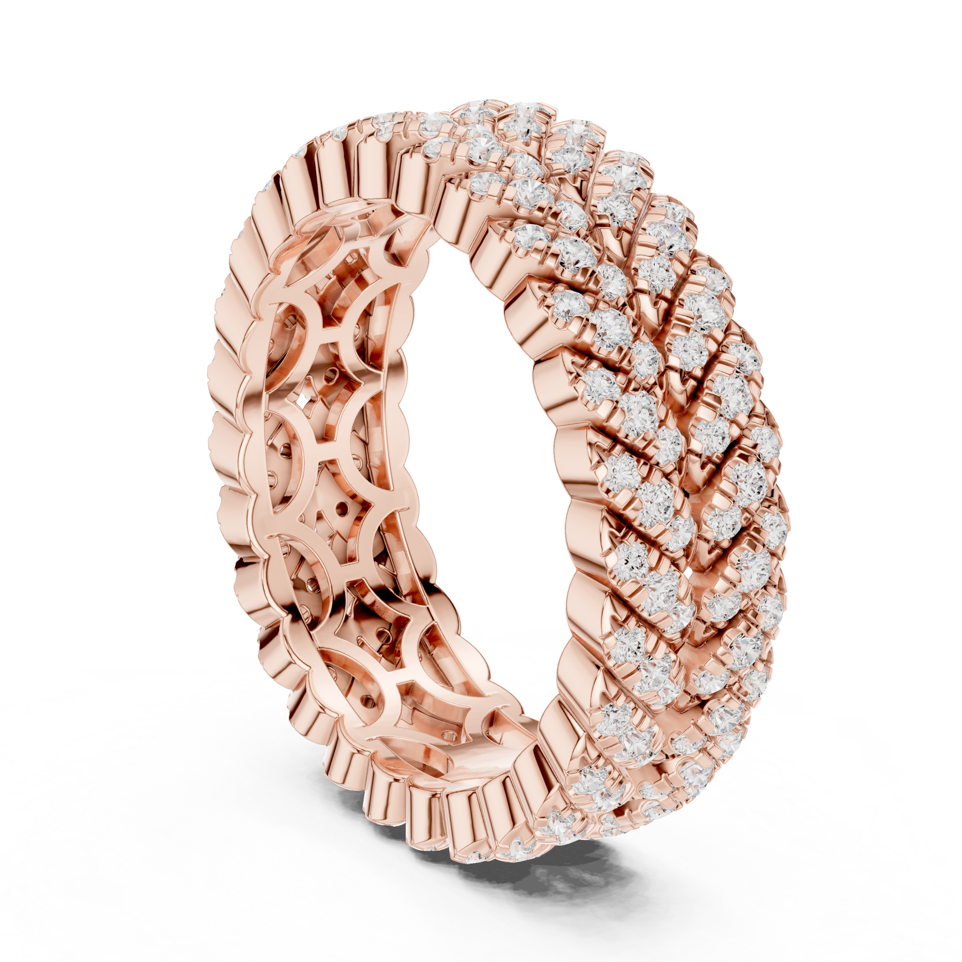 Round Eternity Lab Grown Diamond Ring