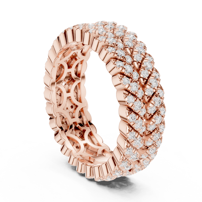 Round Eternity Lab Grown Diamond Ring