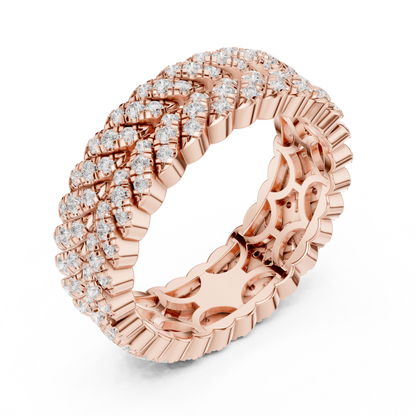 Round Eternity Lab Grown Diamond Ring