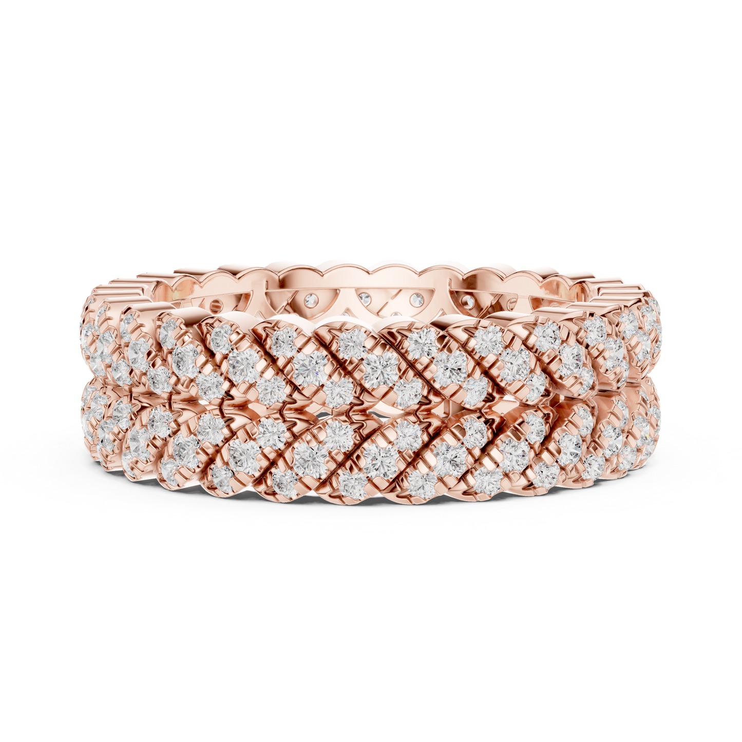 Round Eternity Lab Grown Diamond Ring