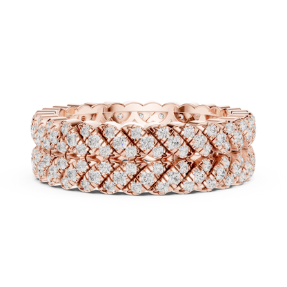 Round Eternity Lab Grown Diamond Ring
