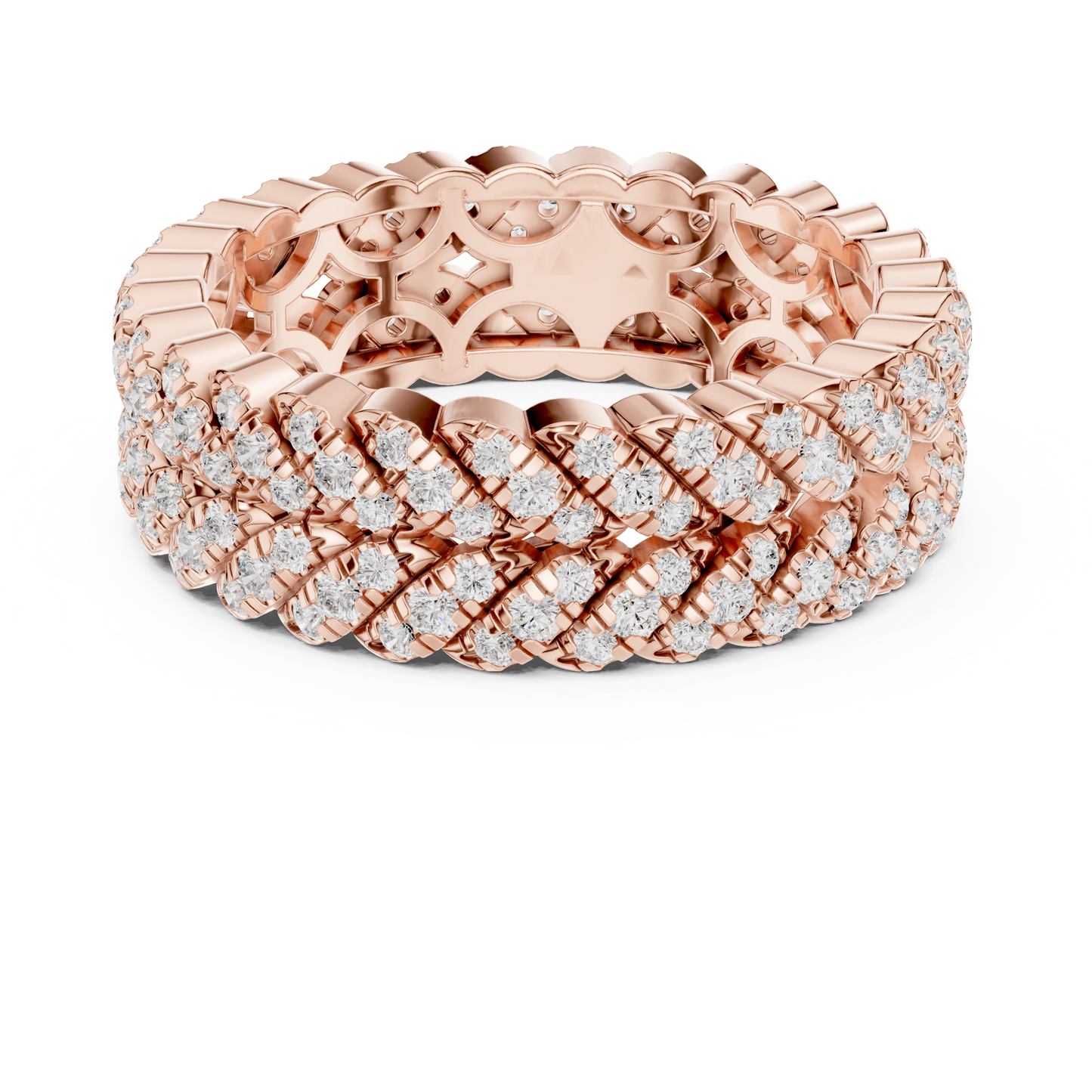 Round Eternity Lab Grown Diamond Ring