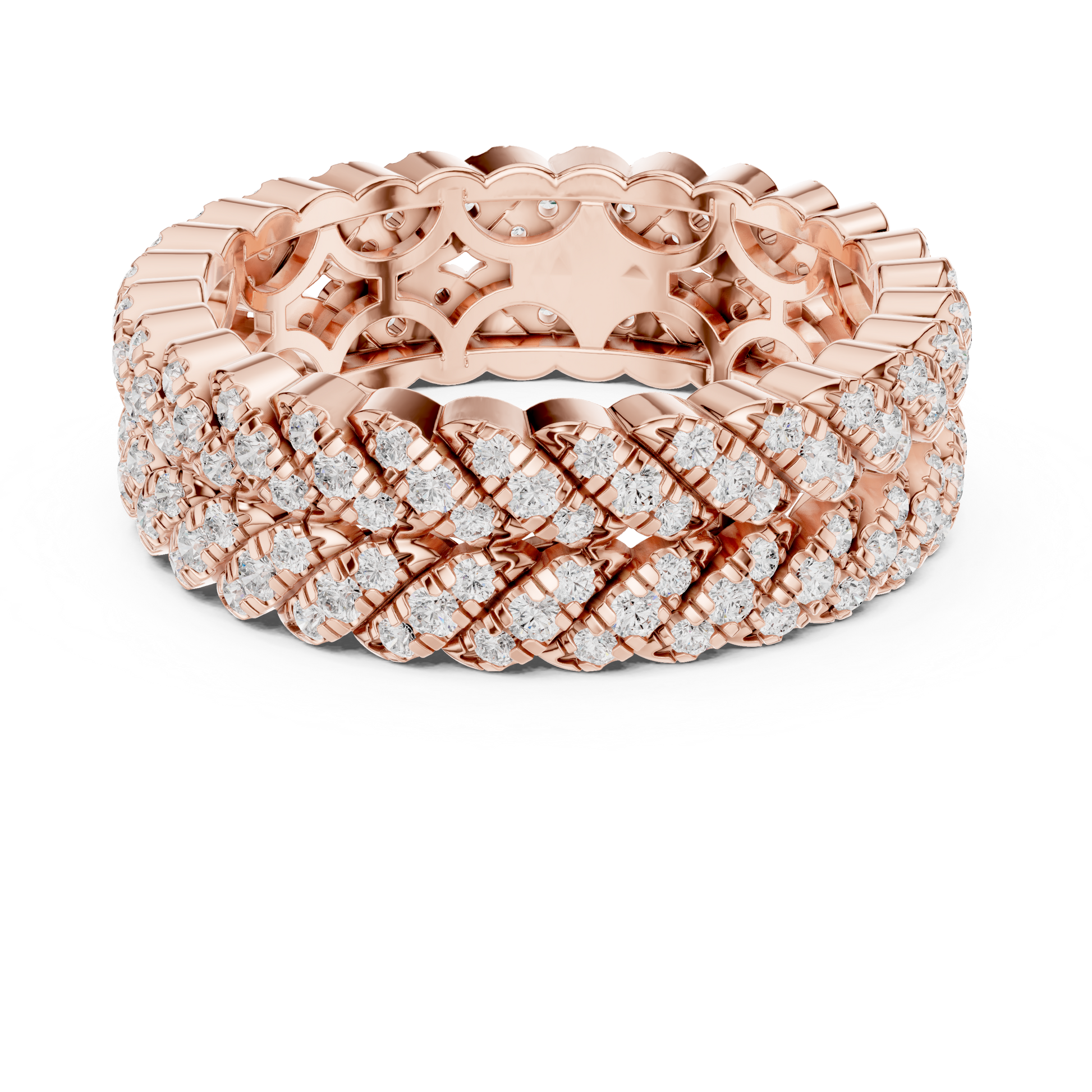 Round Eternity Lab Grown Diamond Ring