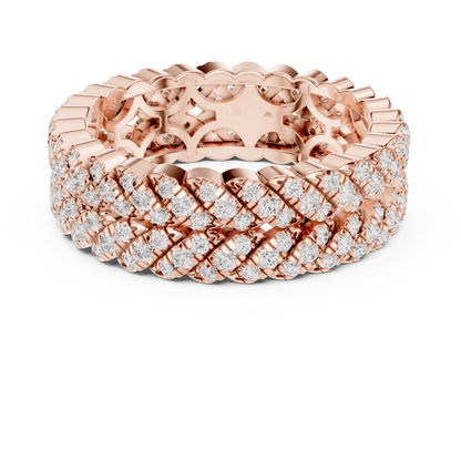 Round Eternity Lab Grown Diamond Ring