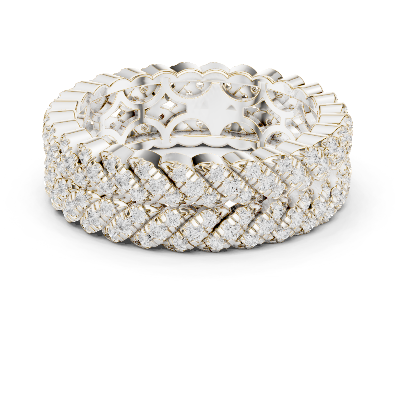 Round Eternity Lab Grown Diamond Ring