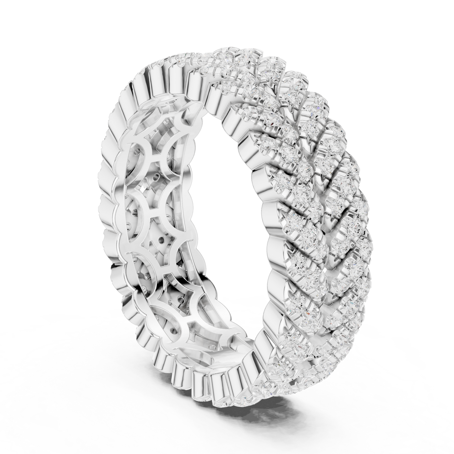 Round Eternity Lab Grown Diamond Ring