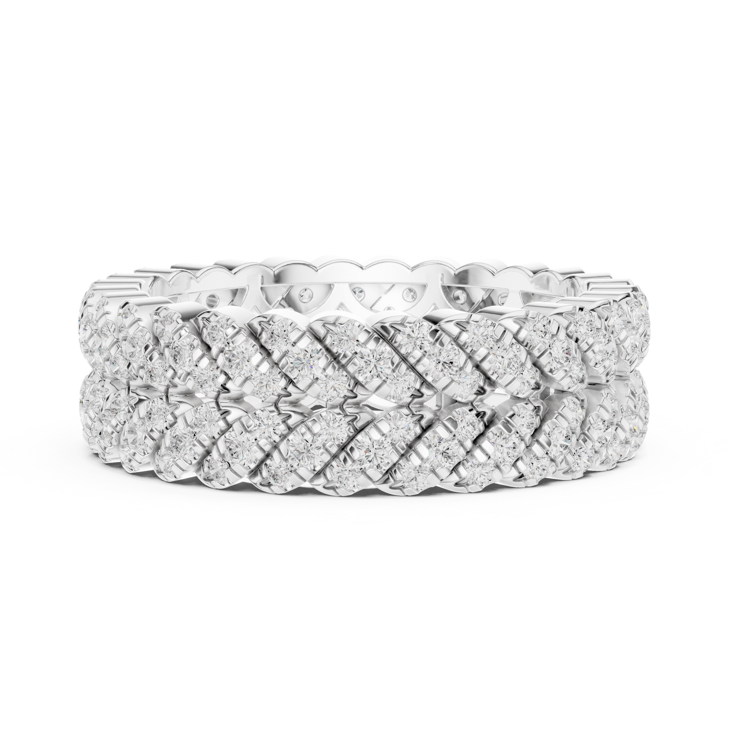 Round Eternity Lab Grown Diamond Ring