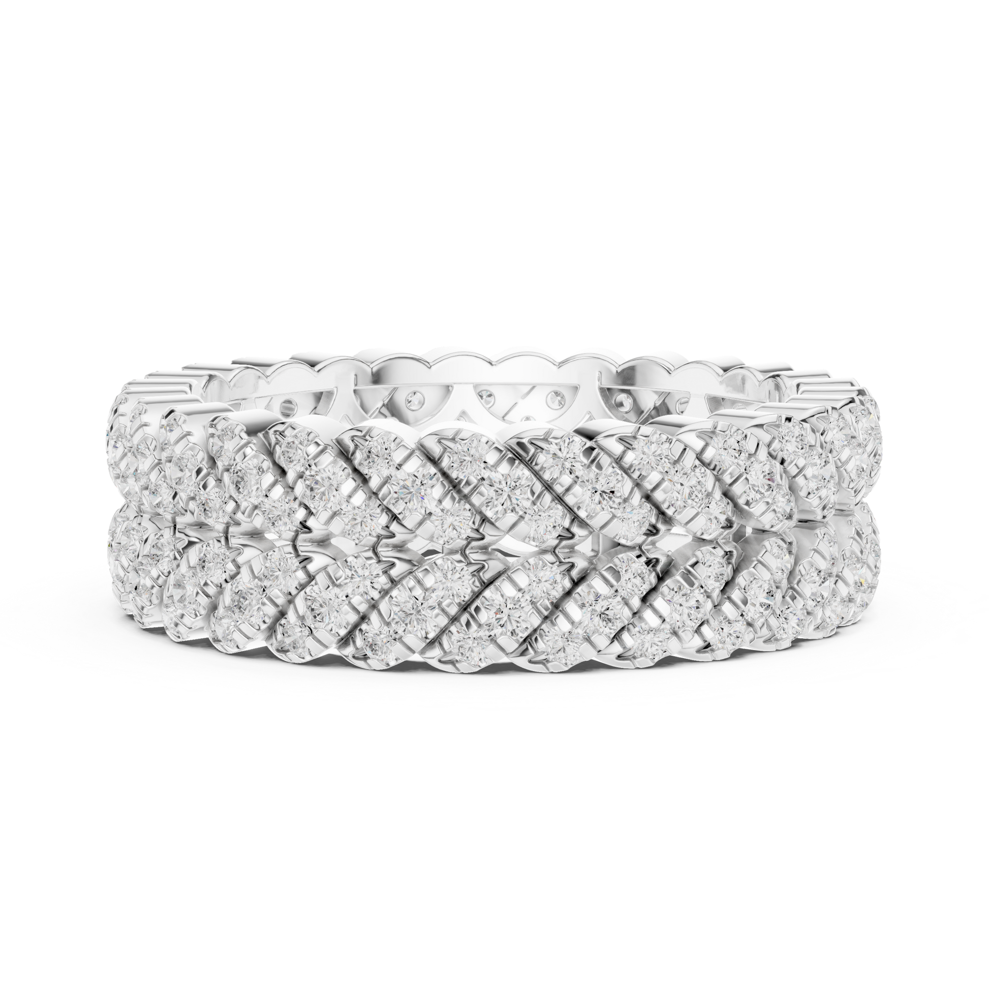 Round Eternity Lab Grown Diamond Ring