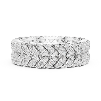 Round Eternity Lab Grown Diamond Ring