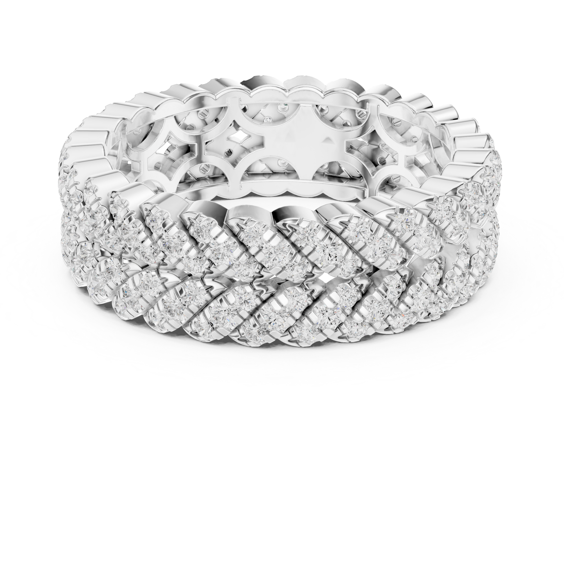 Round Eternity Lab Grown Diamond Ring