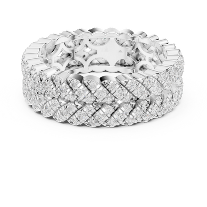 Round Eternity Lab Grown Diamond Ring