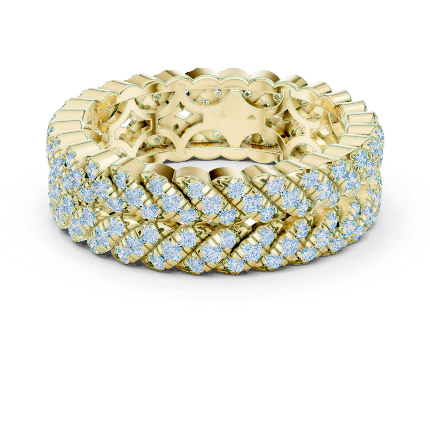 Round Eternity Lab Grown Diamond Ring