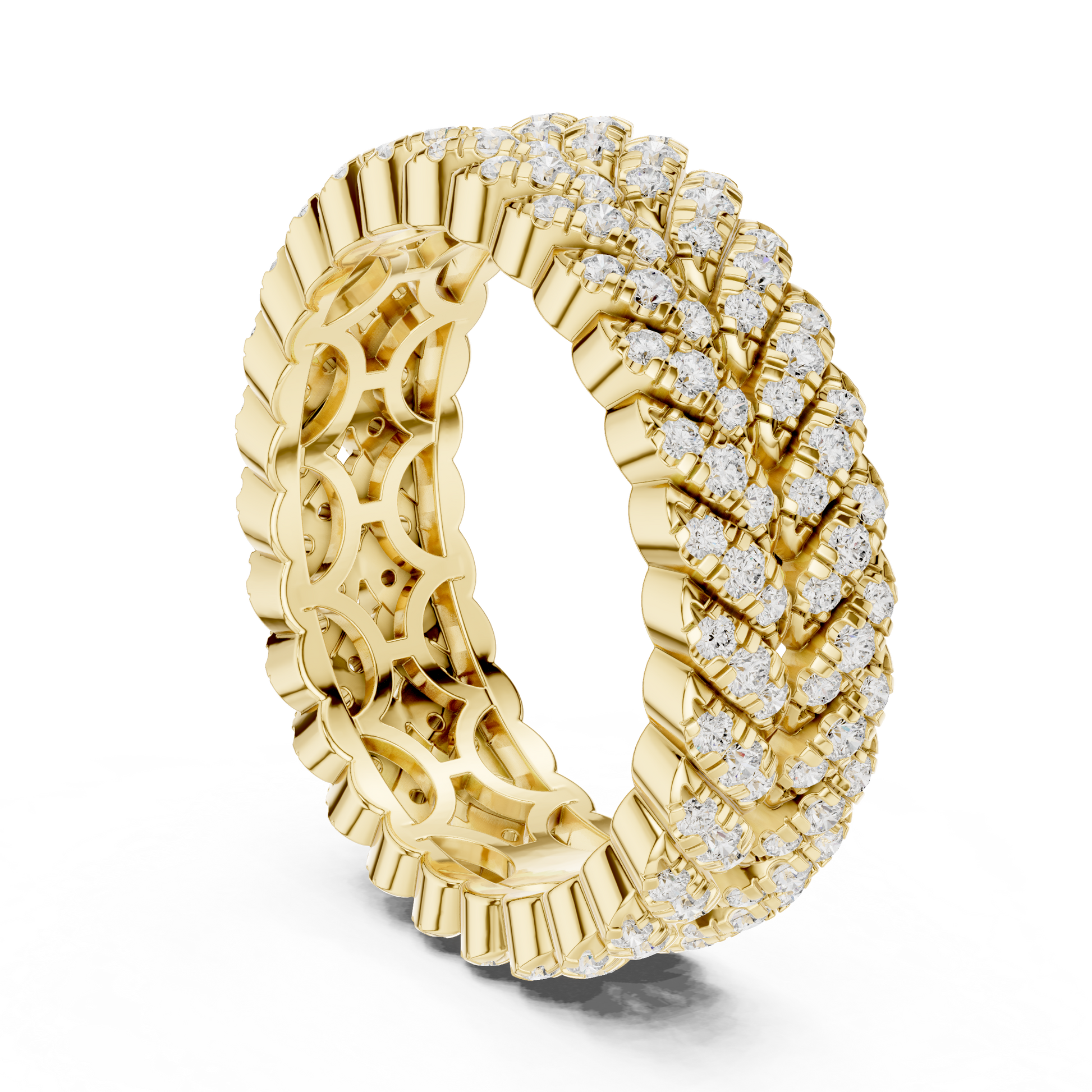Round Eternity Lab Grown Diamond Ring