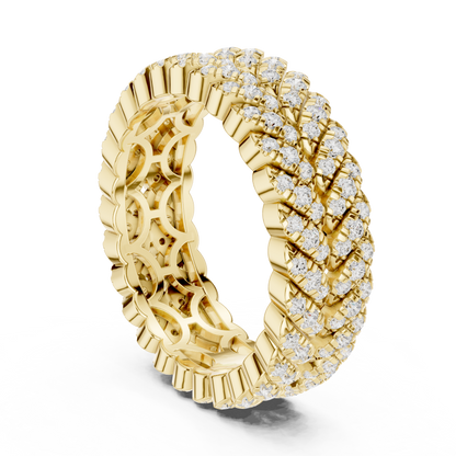 Round Eternity Lab Grown Diamond Ring