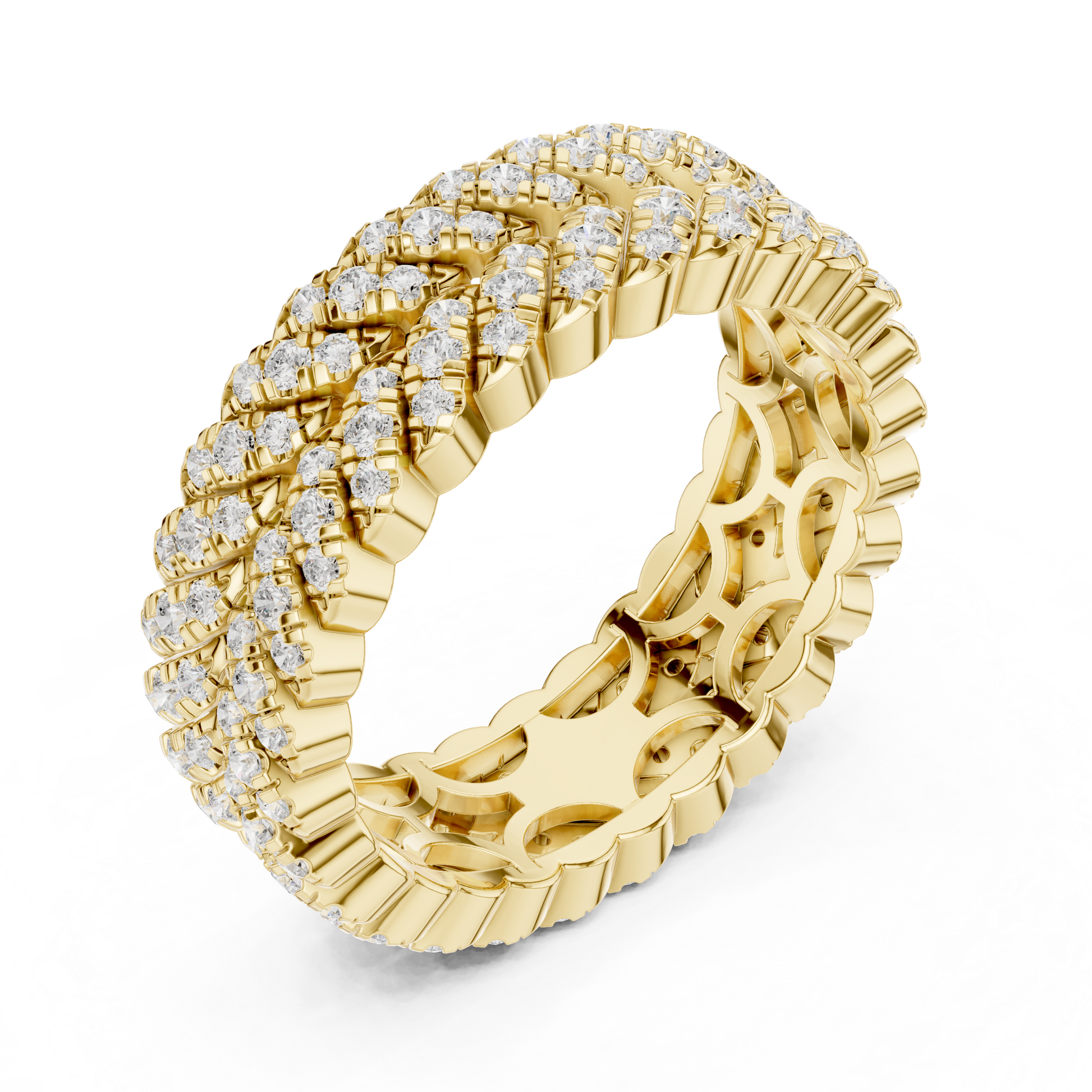 Round Eternity Lab Grown Diamond Ring