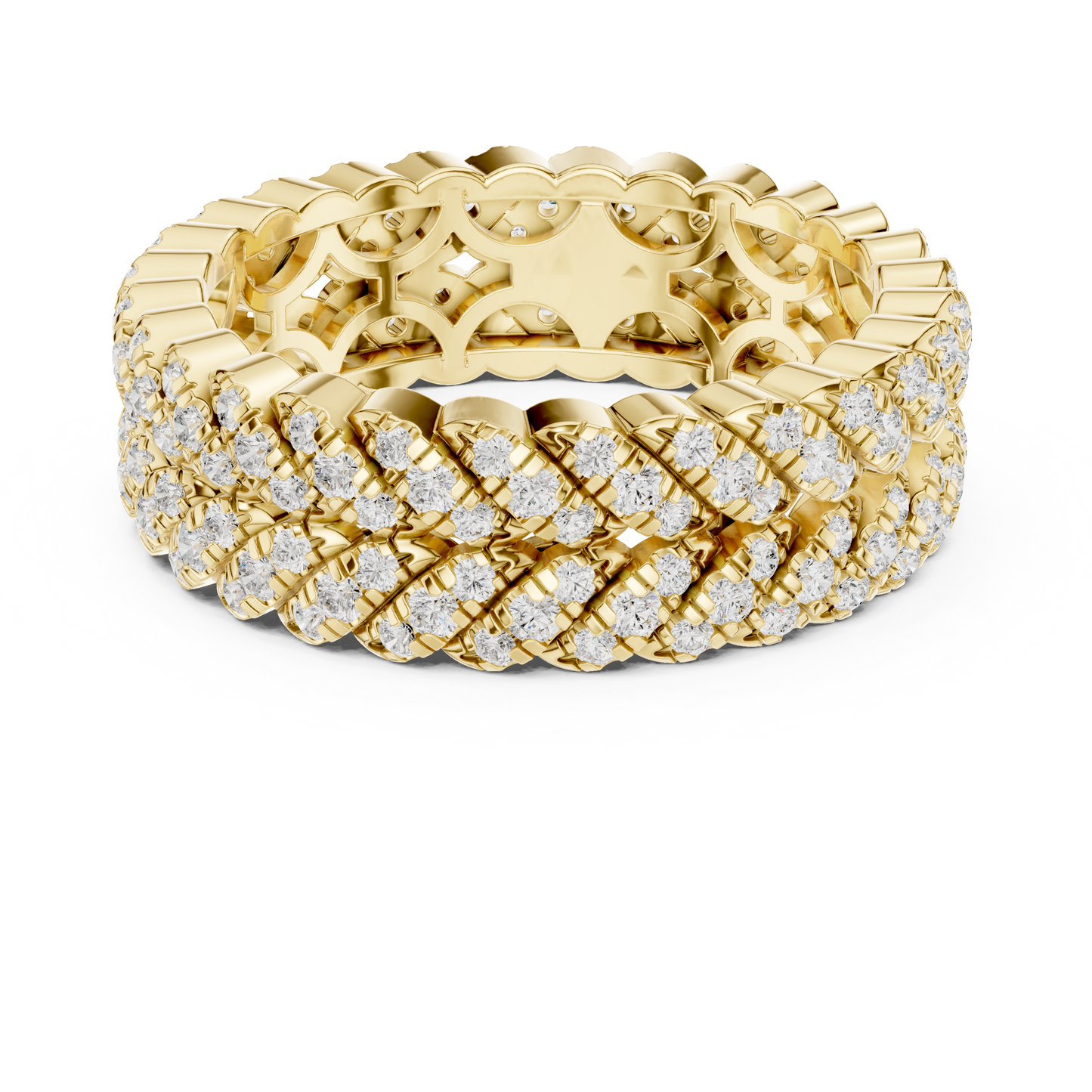 Round Eternity Lab Grown Diamond Ring