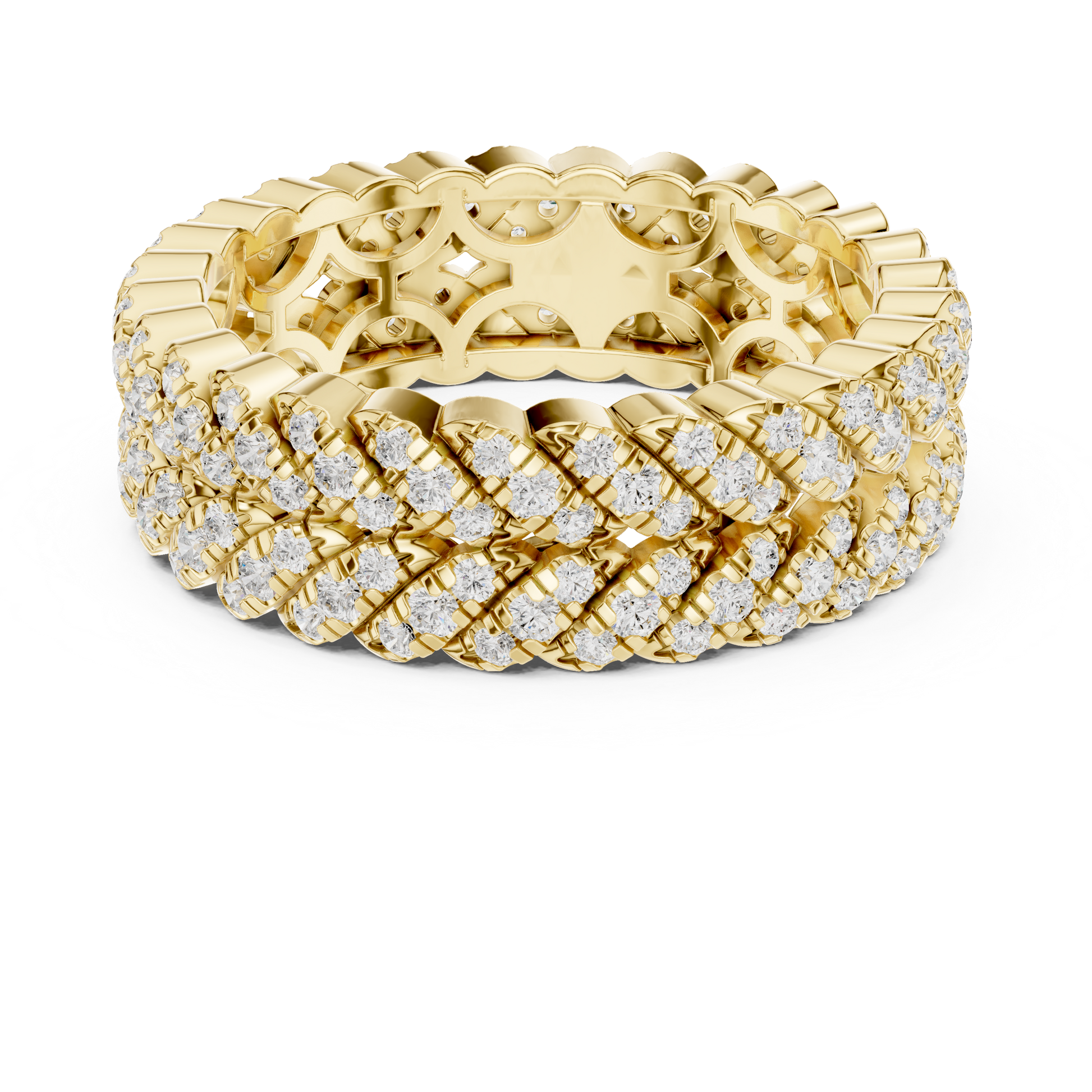 Round Eternity Lab Grown Diamond Ring