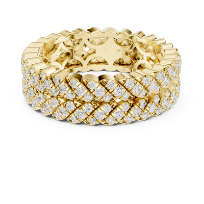 Round Eternity Lab Grown Diamond Ring