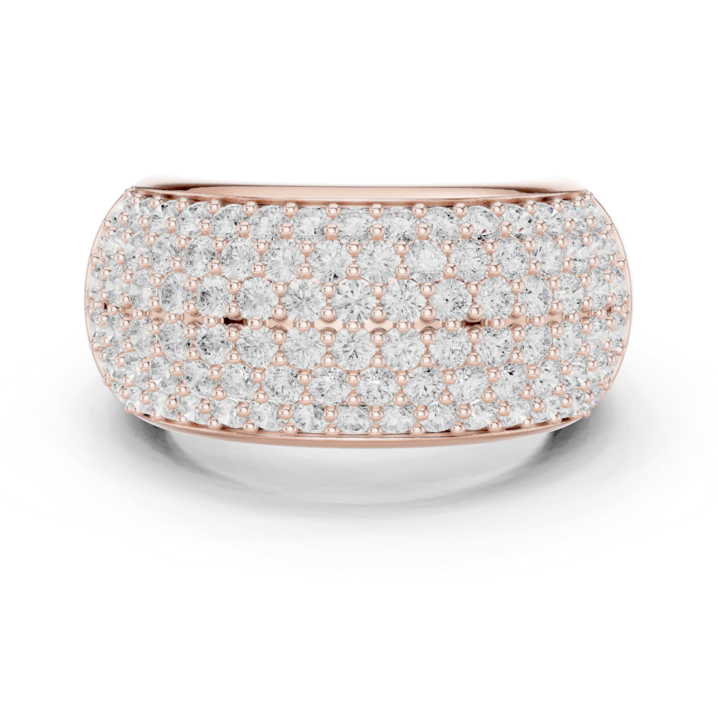 Round Halo Lab Grown Diamond Ring