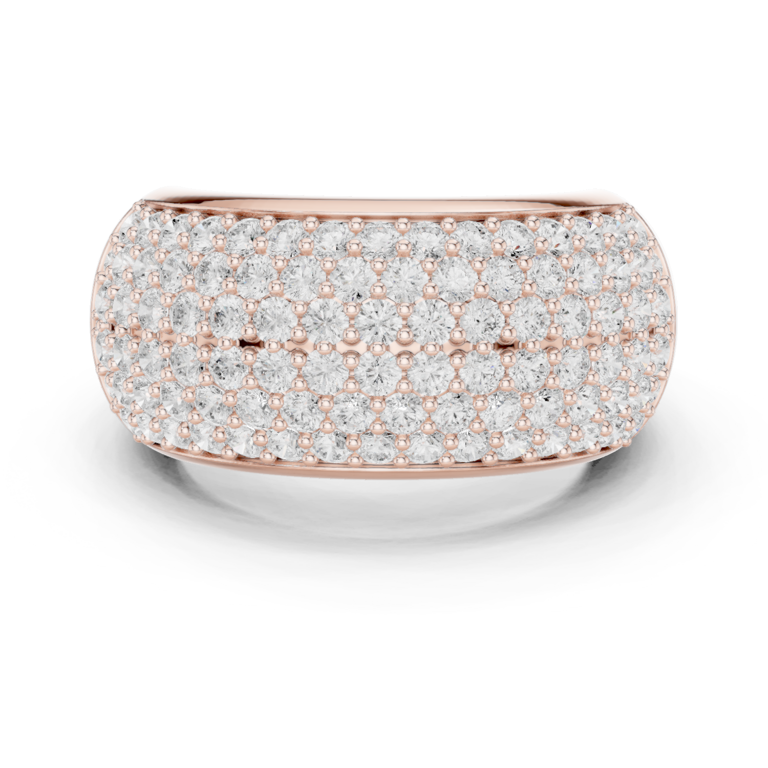 Round Halo Lab Grown Diamond Ring