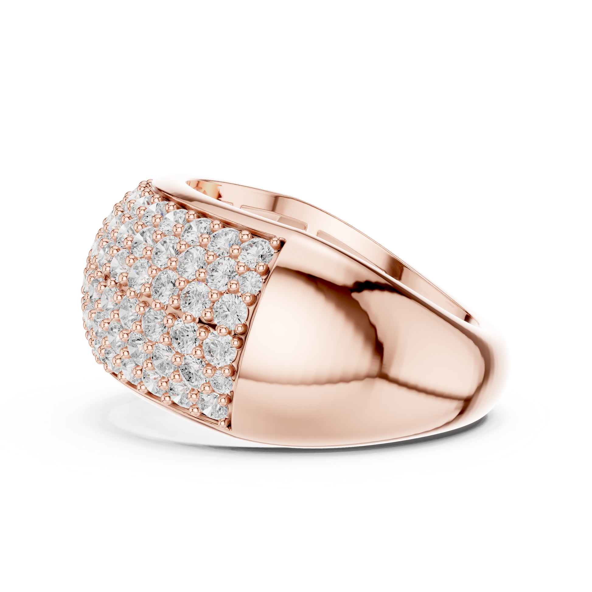 Round Halo Lab Grown Diamond Ring