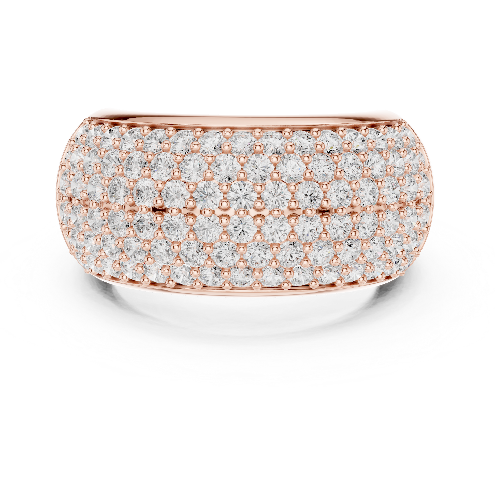 Round Halo Lab Grown Diamond Ring