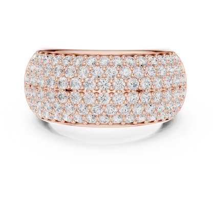 Round Halo Lab Grown Diamond Ring