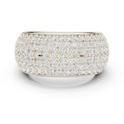 Round Halo Lab Grown Diamond Ring