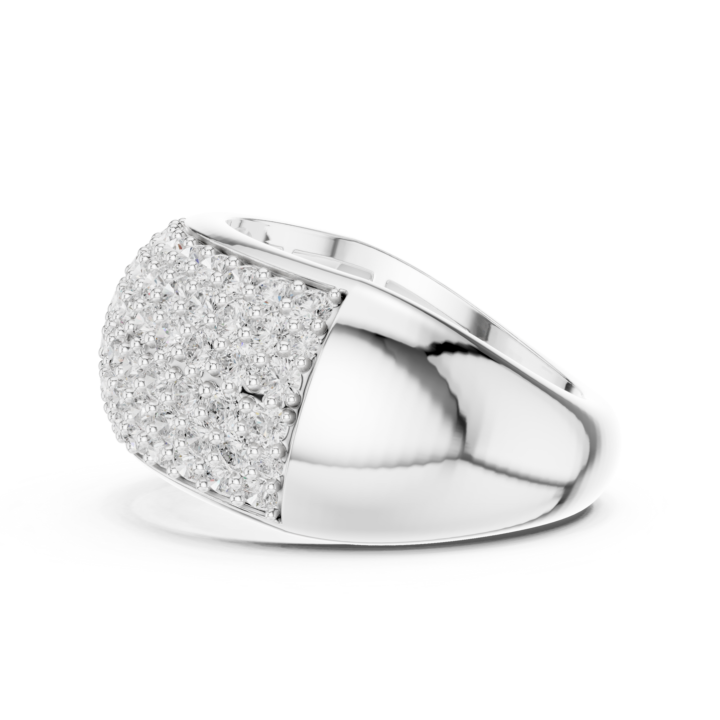 Round Halo Lab Grown Diamond Ring