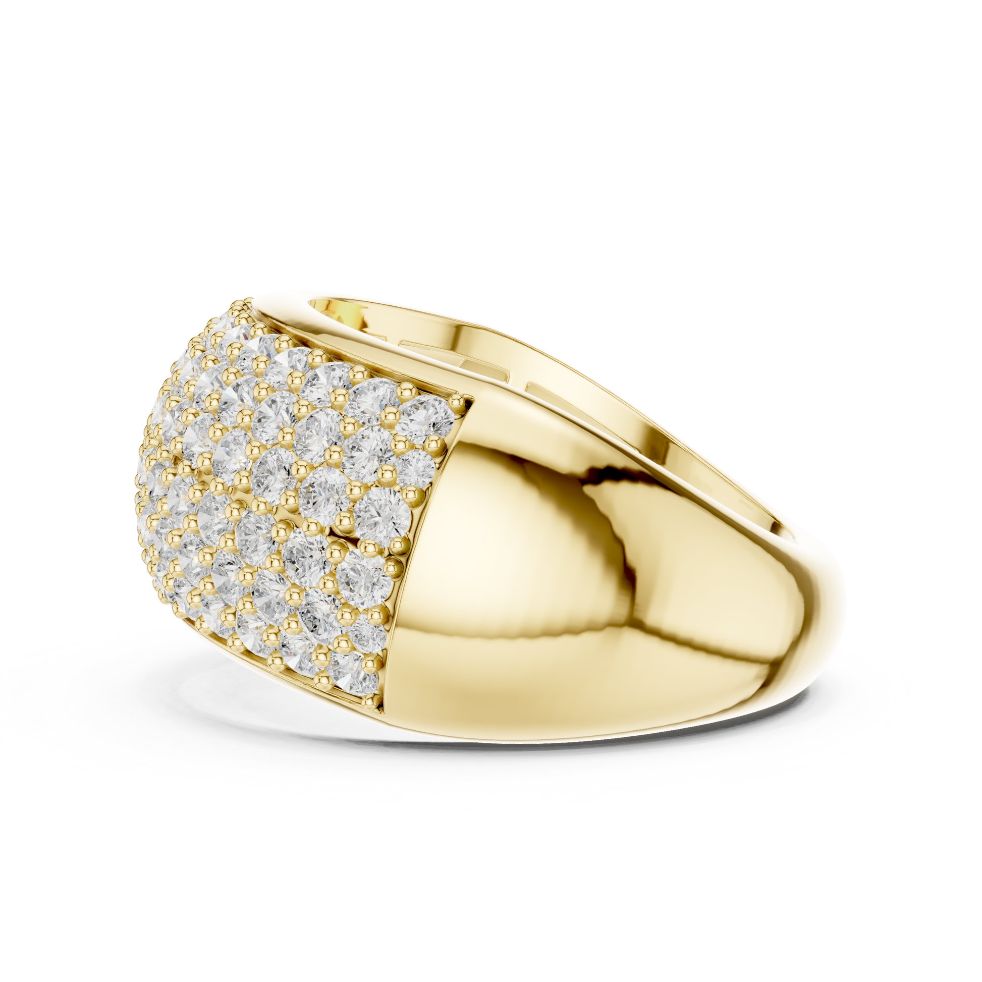 Round Halo Lab Grown Diamond Ring
