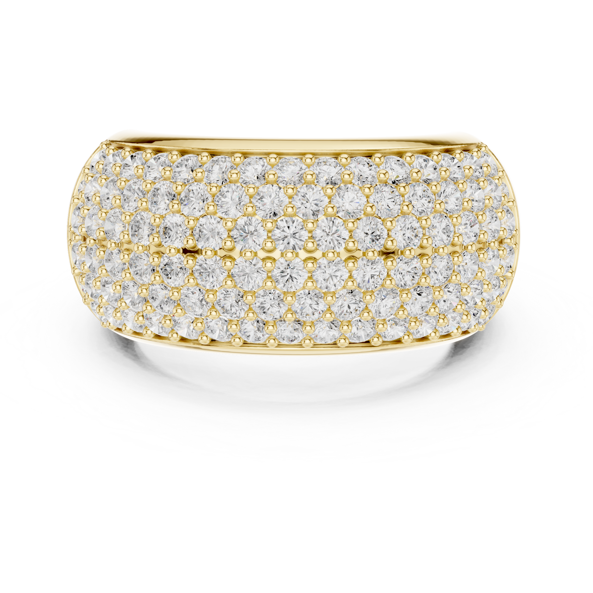 Round Halo Lab Grown Diamond Ring