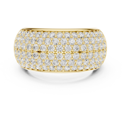 Round Halo Lab Grown Diamond Ring